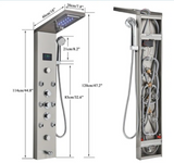 44.8" Shower Panel with Fixed Shower Head, SPECIAL, customer return