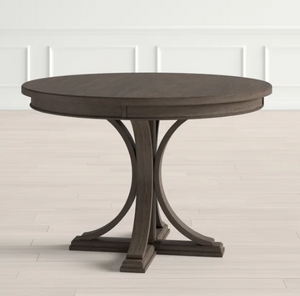 Helena Round Pedestal Dining, Farmhouse, solid wood