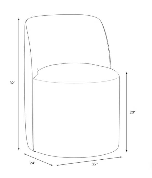 Begonia Barrel Chair