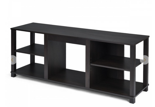 2-Tier TV Storage Cabinet Console with Adjustable Shelves, special in box unassembled