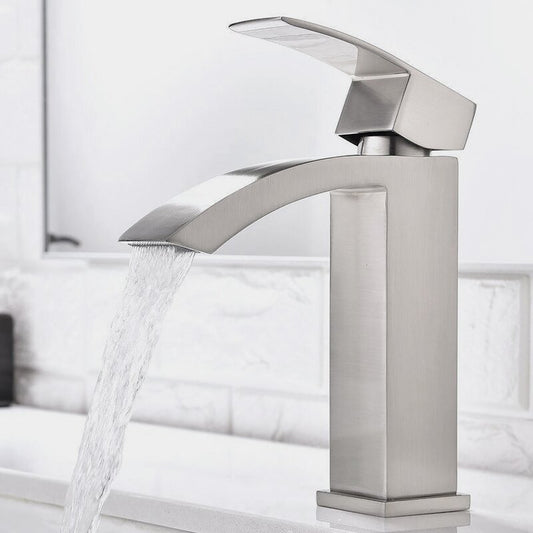 waterfall faucet - bathroom