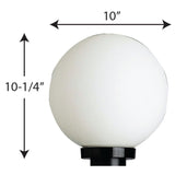 Triplehorn Black 1 -Light 10.25'' H Hardwired Lantern Head