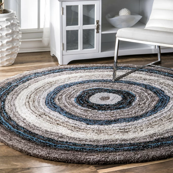west valley city upper striped hand tufted rug