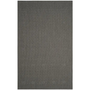 Wyckhoff Geometric Jute/Sisal Area Rug in Grey