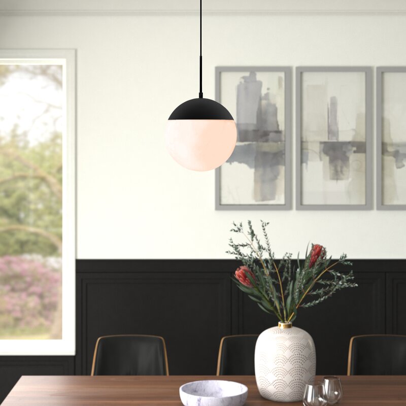 Yearby 1 - Light Single Globe Pendant