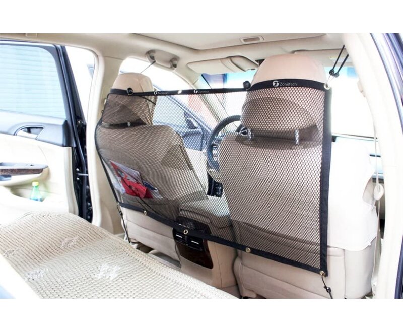 Zone Tech Pet Car Net Barrier – Universal Mesh