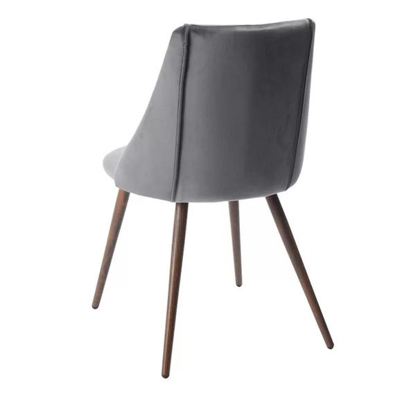 Kora Fabric Upholstered Dining Chair, Grey