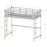 SPECIAL, Double/Loft Metal Bunk Bed *UNASSEMBLED/NEW IN BOX*