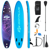 10.5`  Inflatable Stand Up Paddle Board Surfboard W/Bag Aluminum Paddle