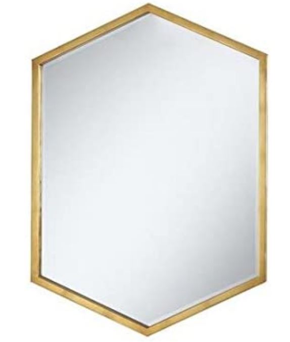 Cherine Hexagon Glam Accent Mirror *SCRATCH & DENT*