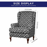 T-Cushion Wingback Slipcover - Chair not included