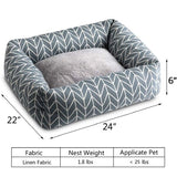 Justine Bolster Pet Bed