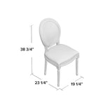 Haleigh King Louis Back Side Chair