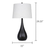 Mcmunn Standard Table Lamp  2 piece Set