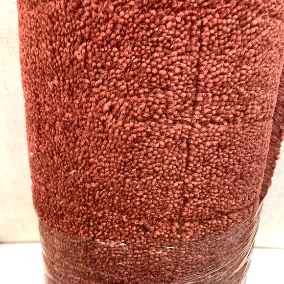 Handwoven Wool Red Rug, 1`10`` x 2`10``
