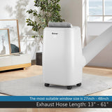 1,2000 BTU Portable Air Conditioner Multifunctional Air Cooler with Remote