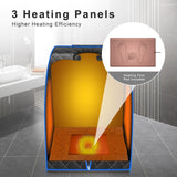 Portable Personal Far Infrared Sauna with Heating Foot Pad and Chair