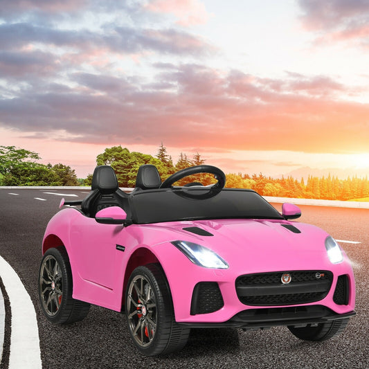 12V Jaguar F-Type SVR Licensed Kids Ride On Car - TY327674PI