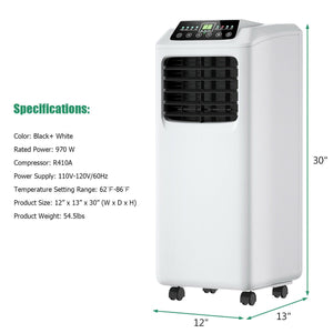 8,000 BTU Portable Air Conditioner, not in original box but new