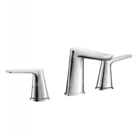 FRYTE80WH : Frederick York Teslin Bathroom Widespread Faucet, White #1