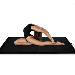 4-Panel Folding Gymnastics Mat with Carrying Handles, reg $261.99